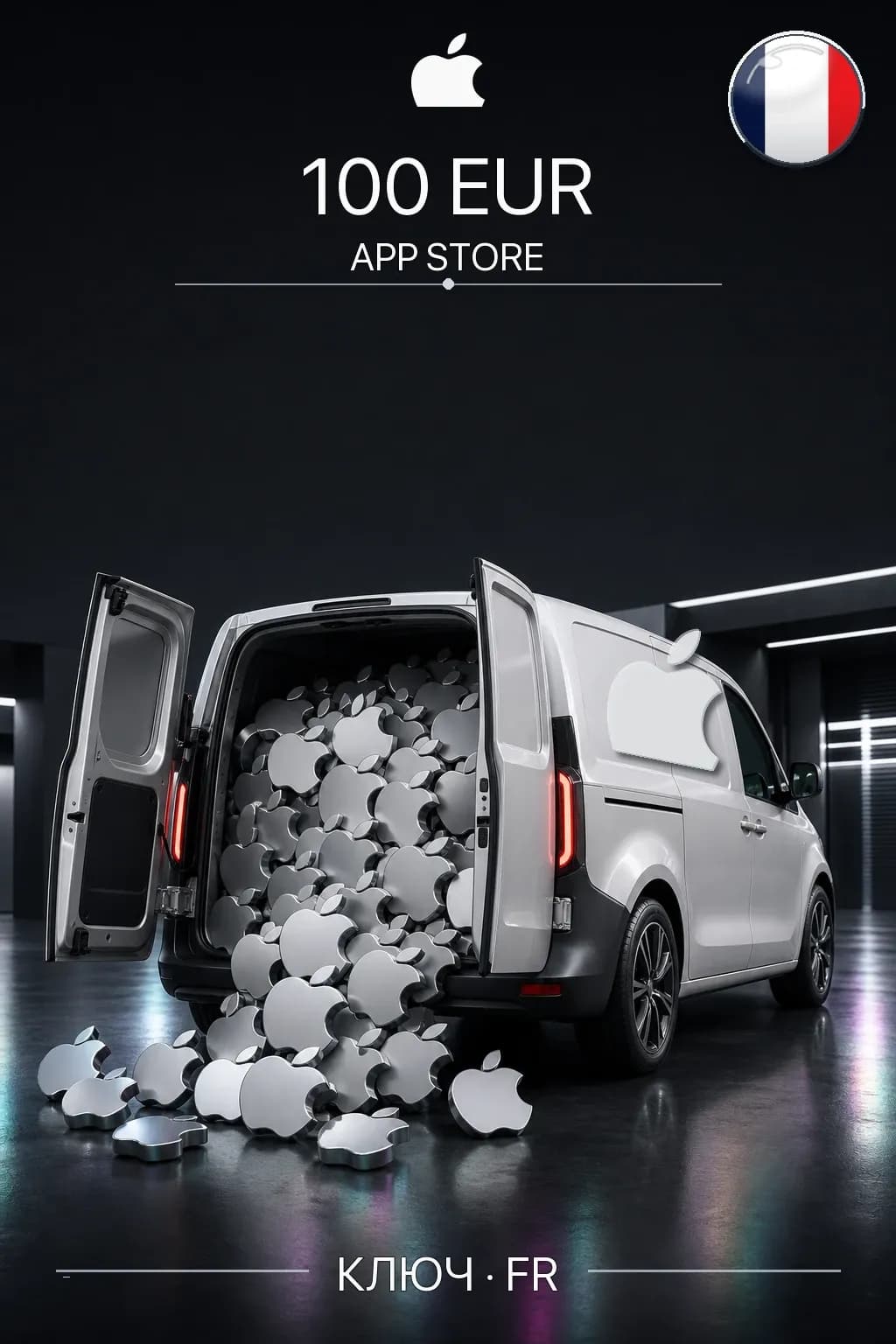 EUR 100 Apple gift card — FR