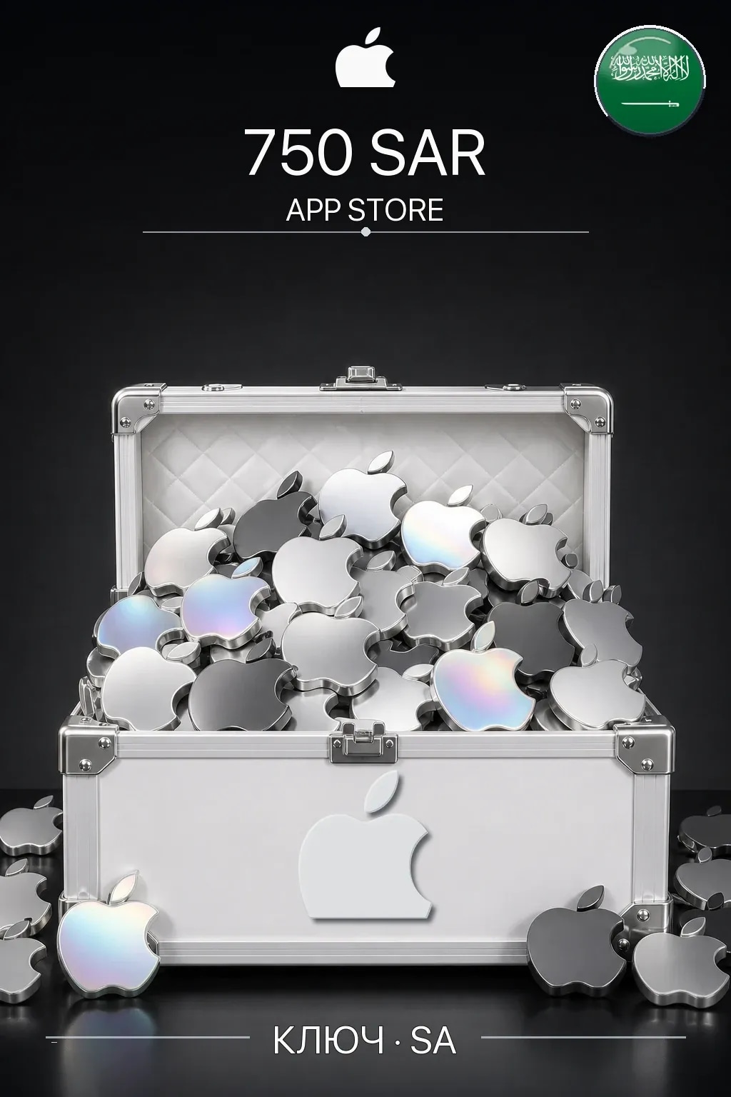 SAR 750 Apple gift card