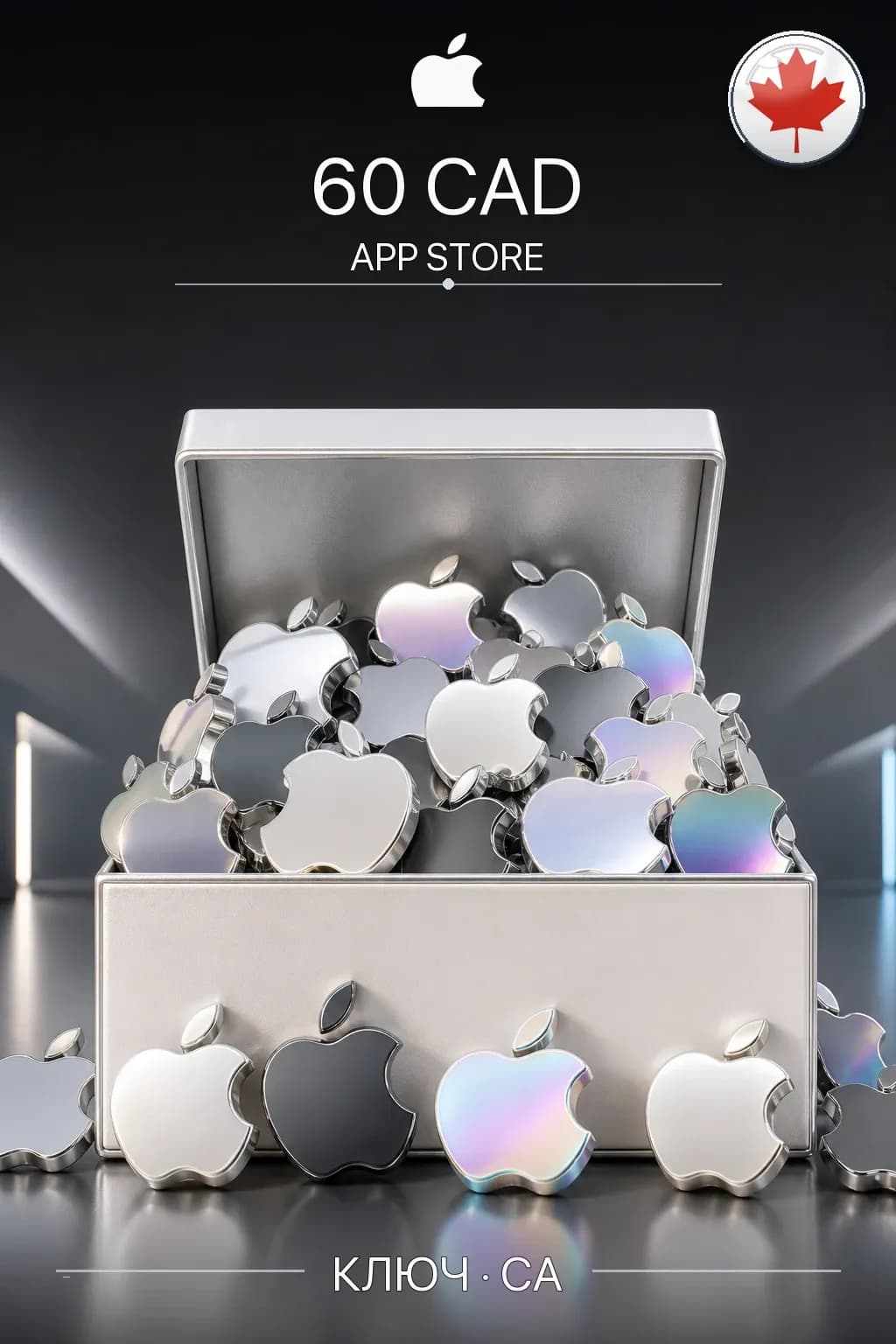 CAD 60 Apple Gift Card